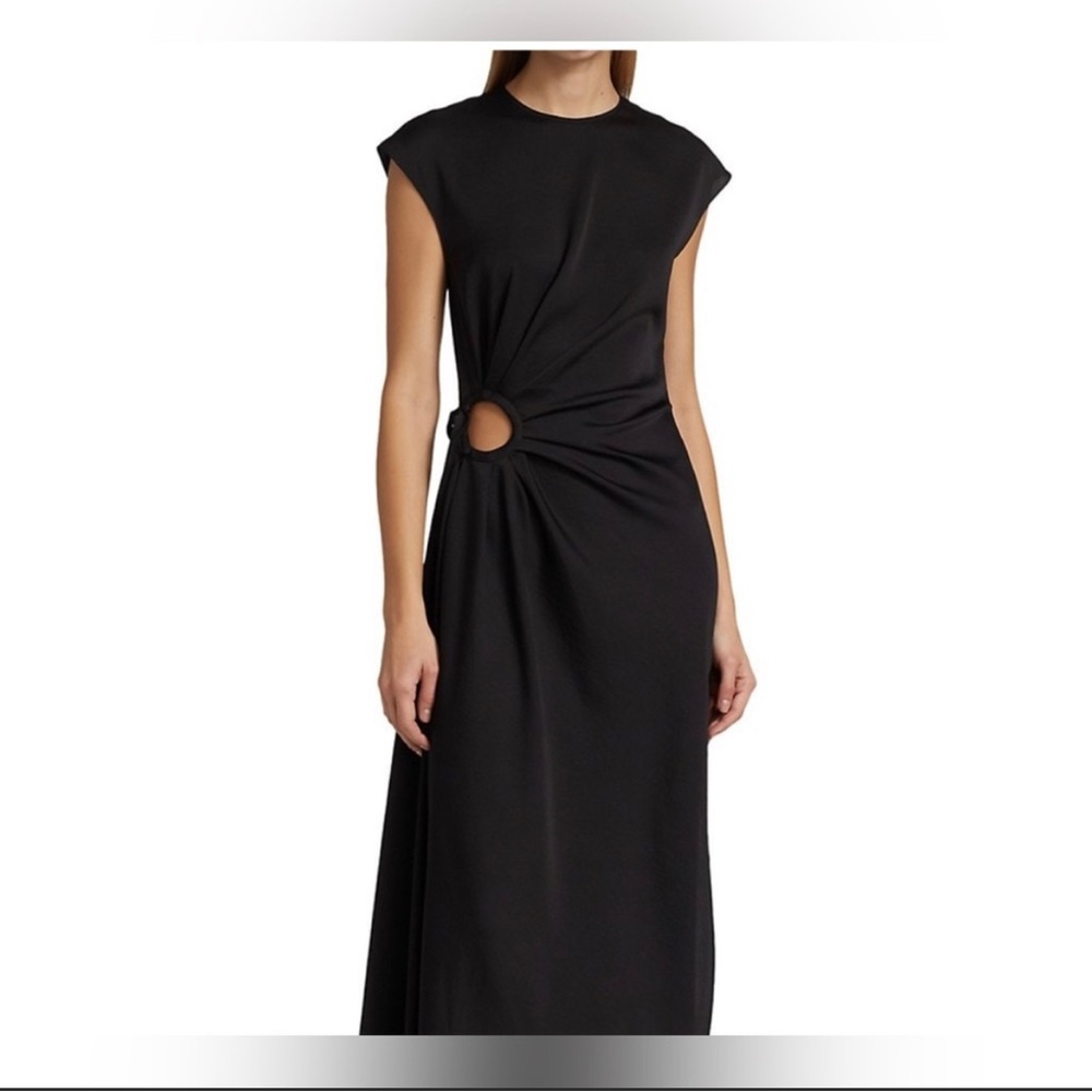 House of Harlow Satin dress size M in black